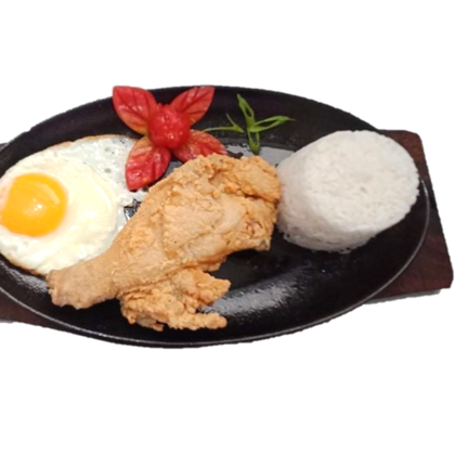 Fried Chix with Gravy - P70