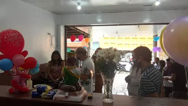 Newly opened branch blessing